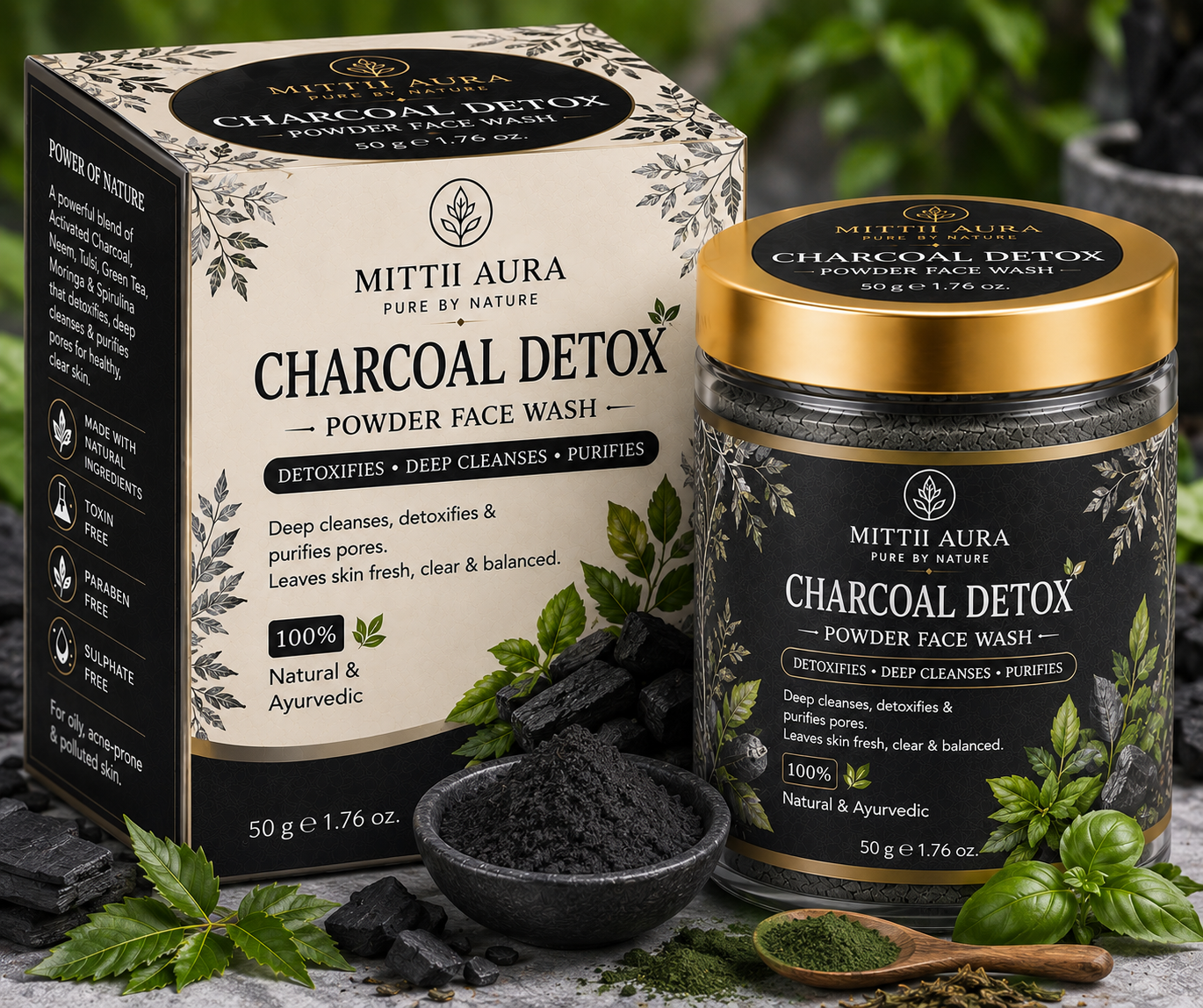 Charcoal Detox Jar